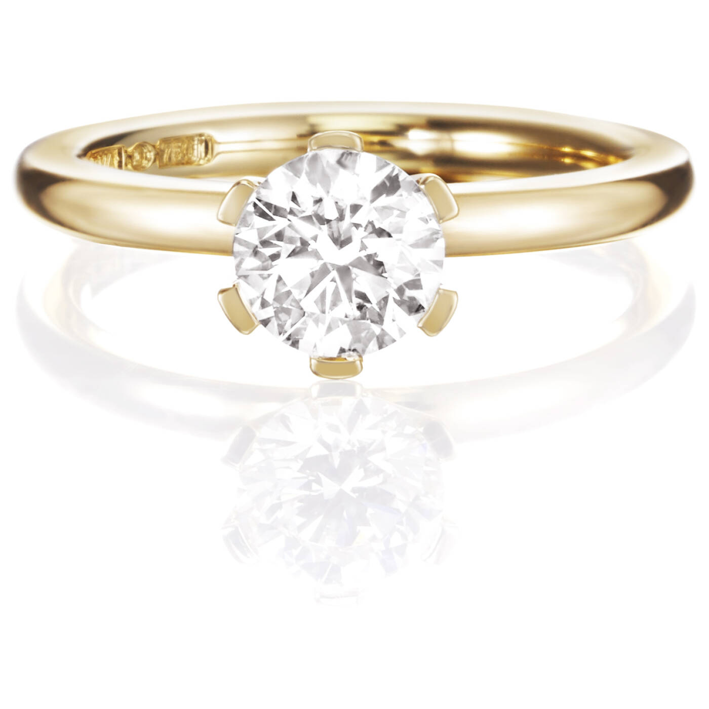 High On Love 1.0 ct diamant Ring Guld