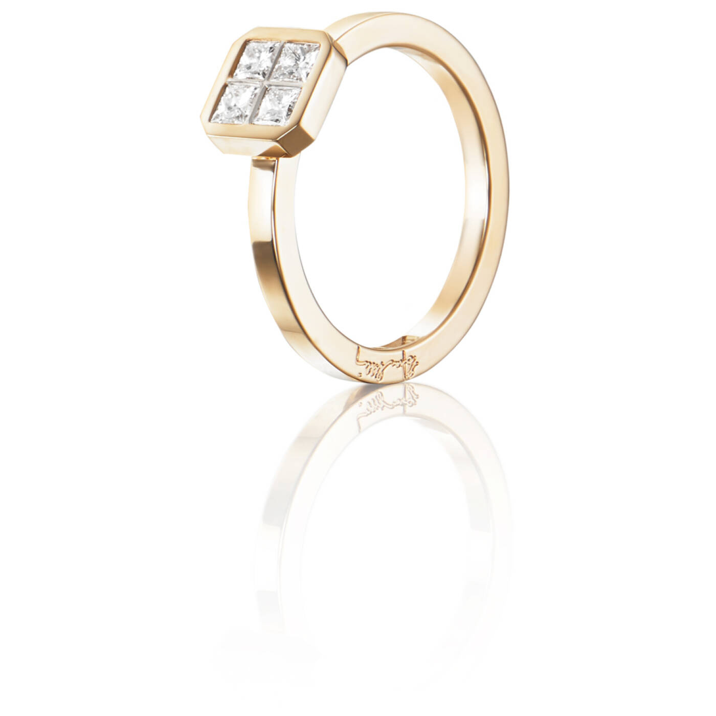 4 Love 0.40 ct diamant Ring Guld