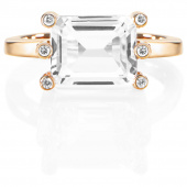 Beautiful Dreamer - Crystal Quartz Ring Guld