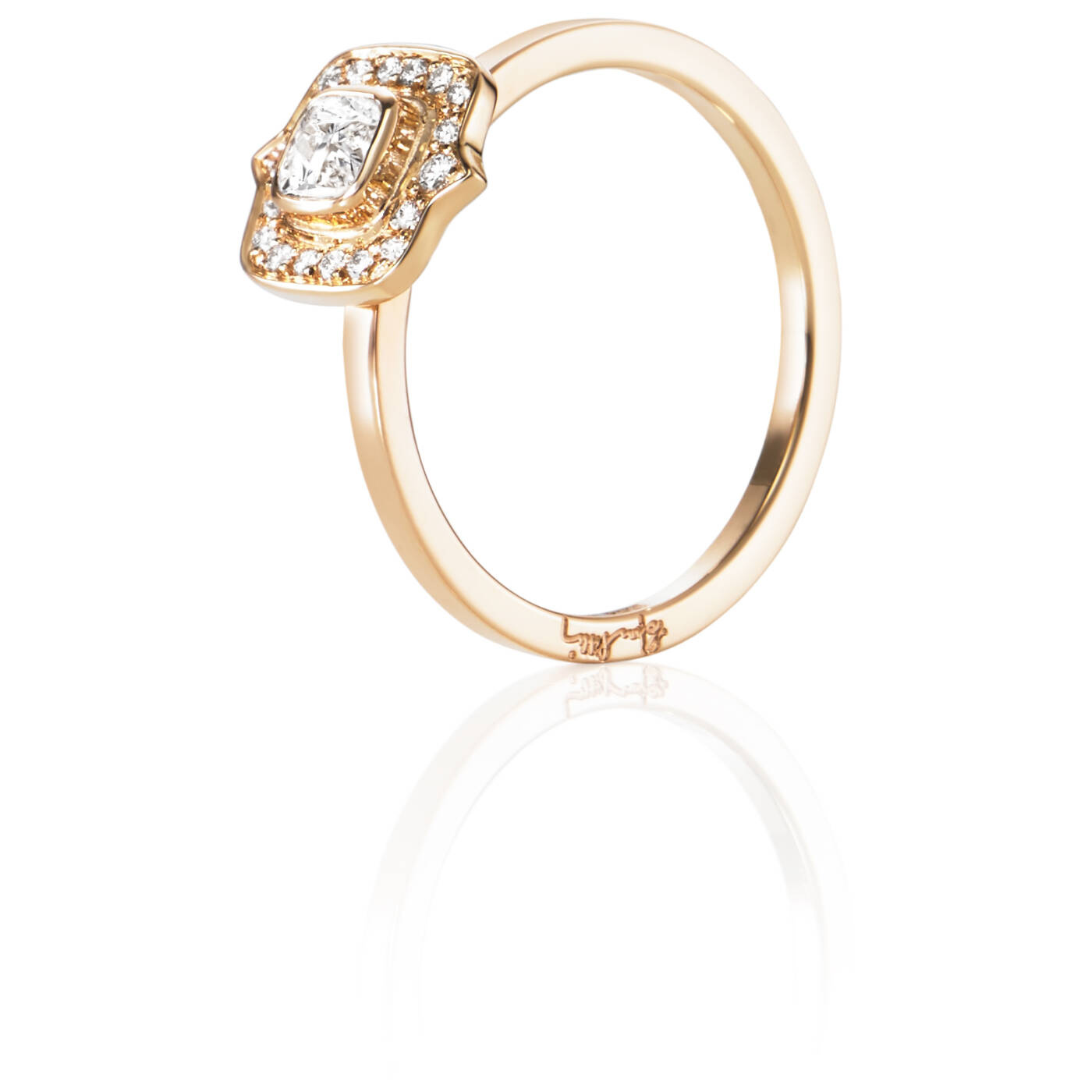The Mrs 0.30 ct diamant Ring Guld