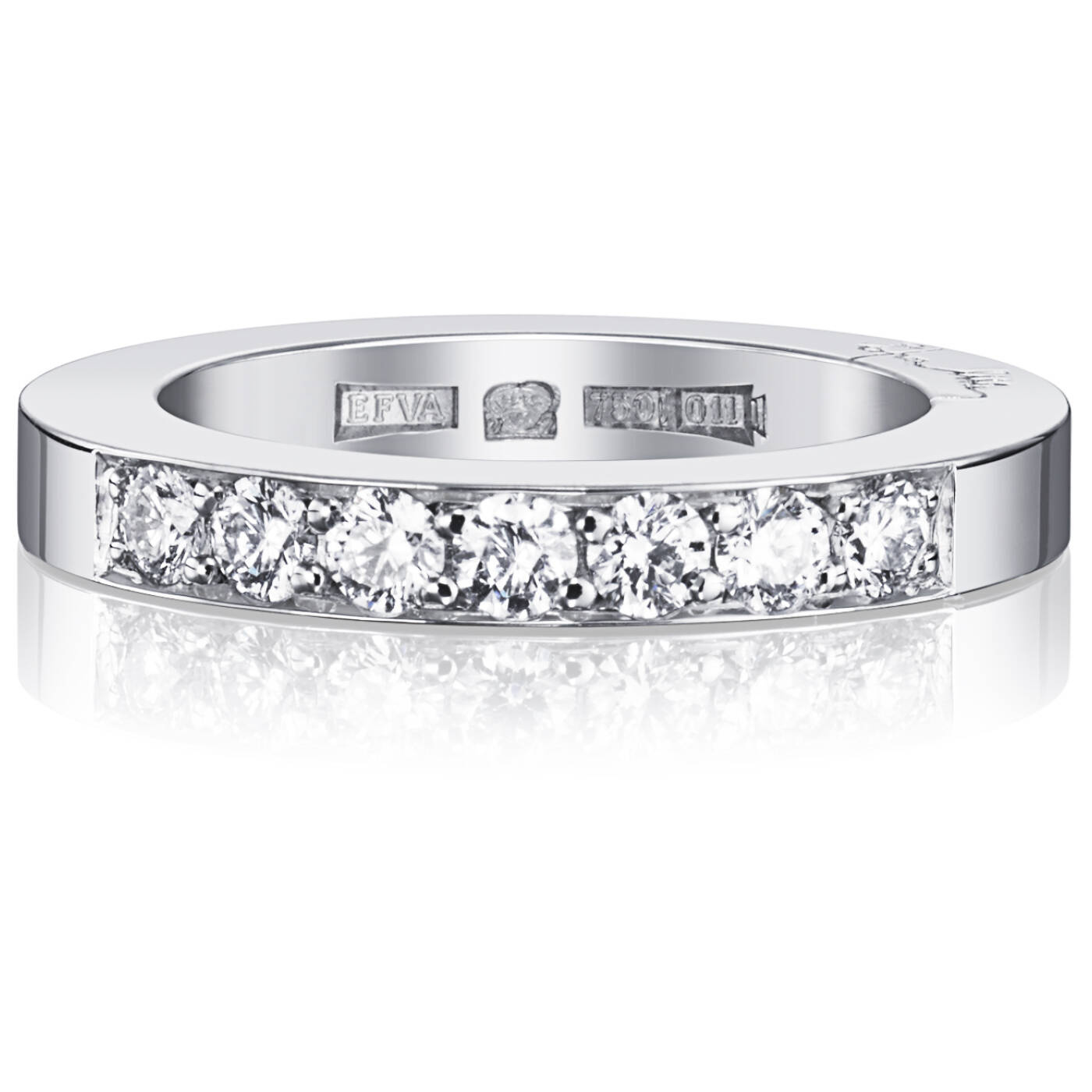 7 Stars & Signature Ring Hvidguld