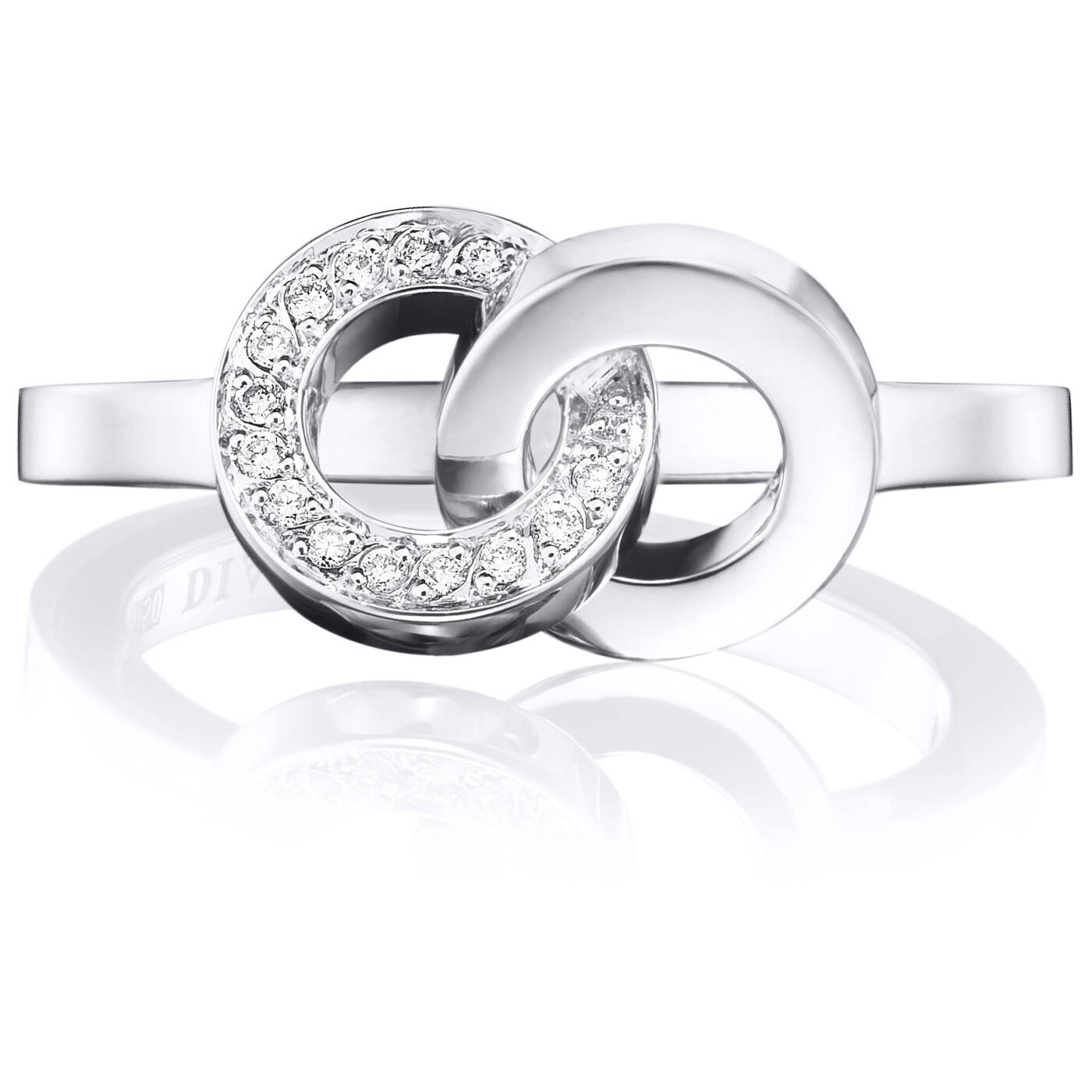 You & Me Ring Hvidguld