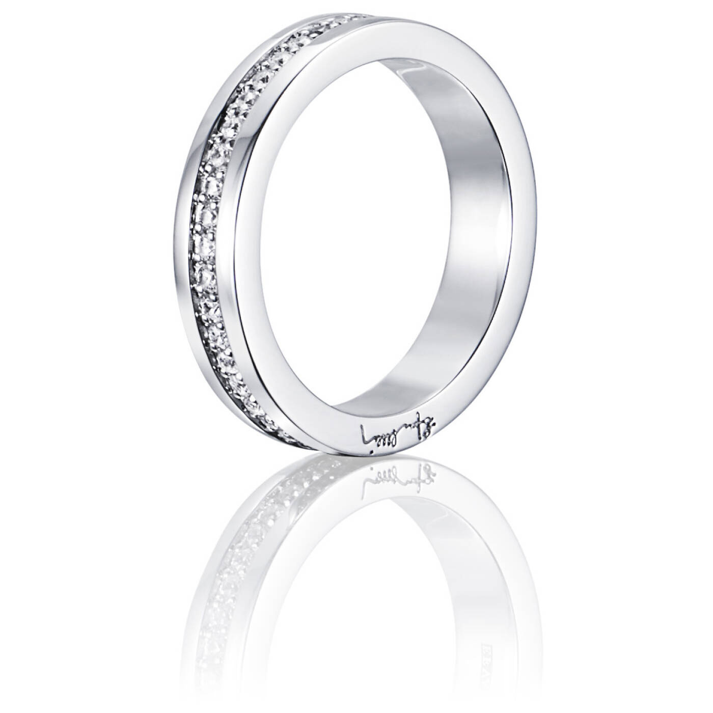 4½ & Stars Ring Hvidguld