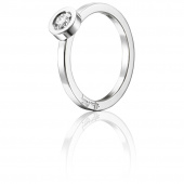 The Wedding Thin 0.30 ct diamant Ring Hvidguld