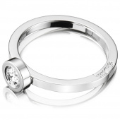 The Wedding Thin 0.30 ct diamant Ring Hvidguld