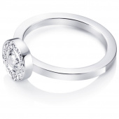 Wedding & Stars 0.40 ct diamant Ring Hvidguld