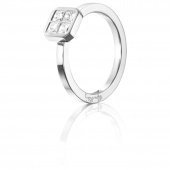 4 Love 0.40 ct diamant Ring Hvidguld