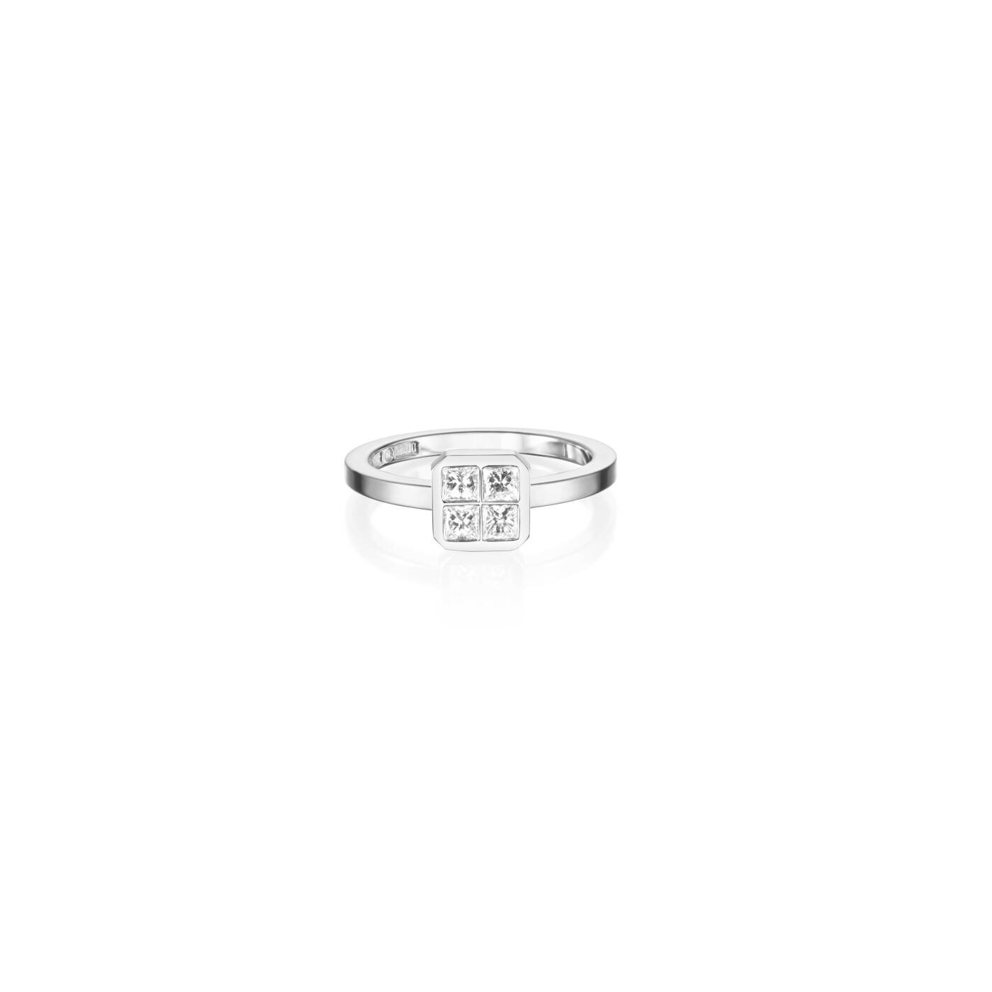 4 Love 0.40 ct diamant Ring Hvidguld
