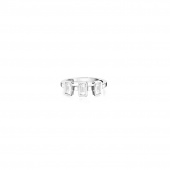Baguette Wedding 0.60 ct diamant Ring Hvidguld