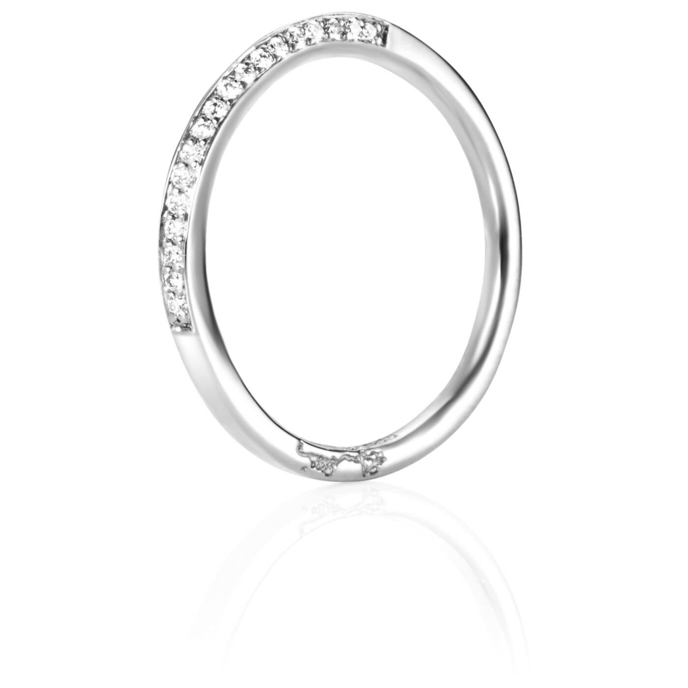 Sparkling Way Ring Hvidguld