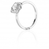 The Mrs 0.30 ct diamant Ring Hvidguld