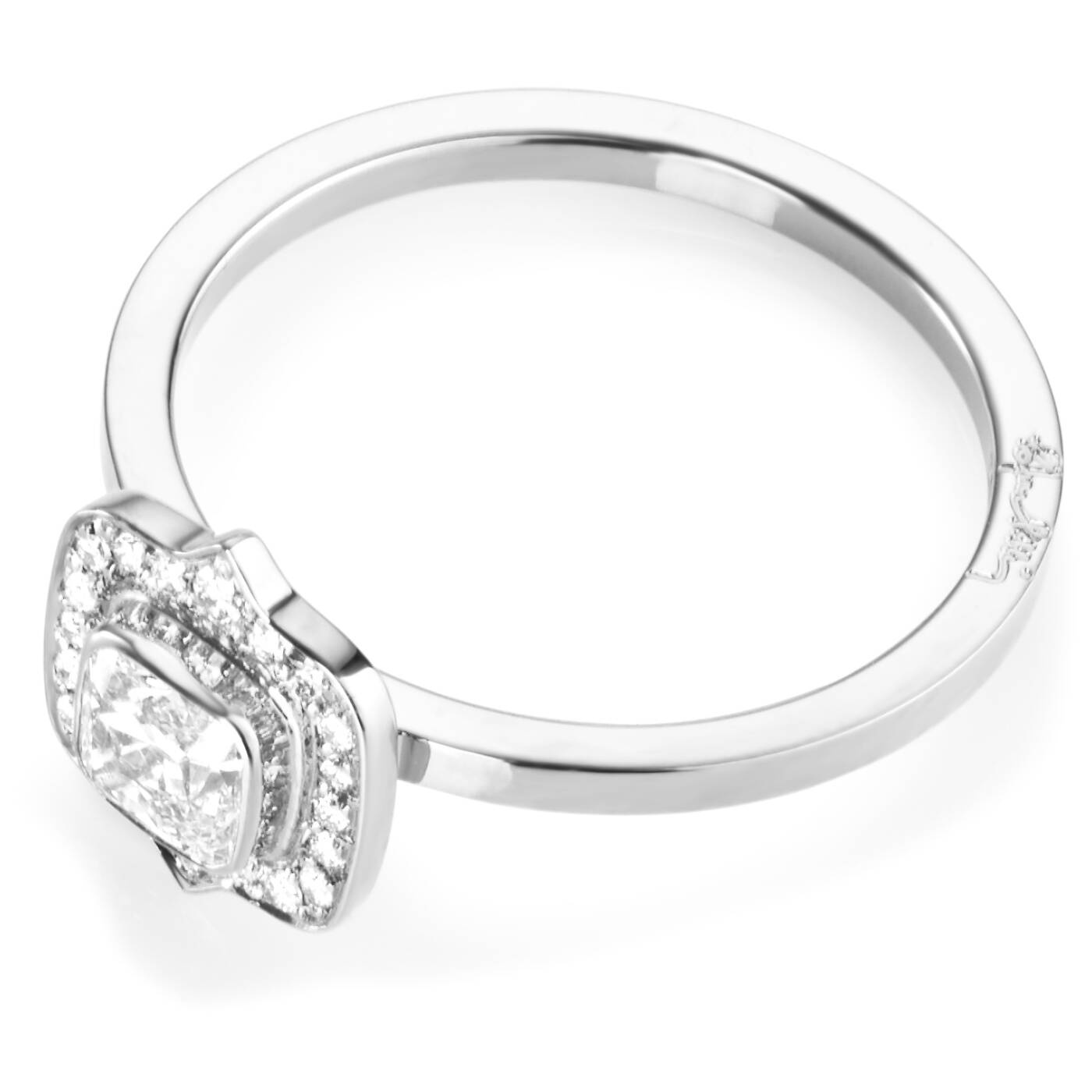 The Mrs 0.50 ct diamant Ring Hvidguld