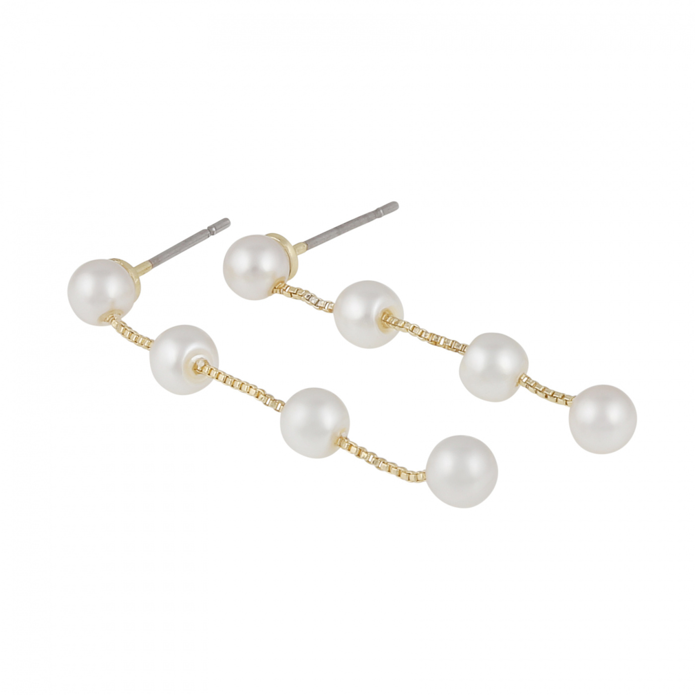 Karan chain Earrings Gold
