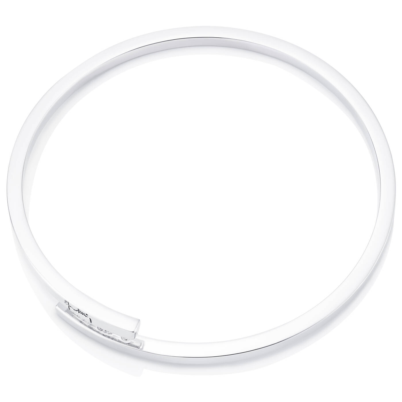 Twist Around Cuff Armbånd Sølv