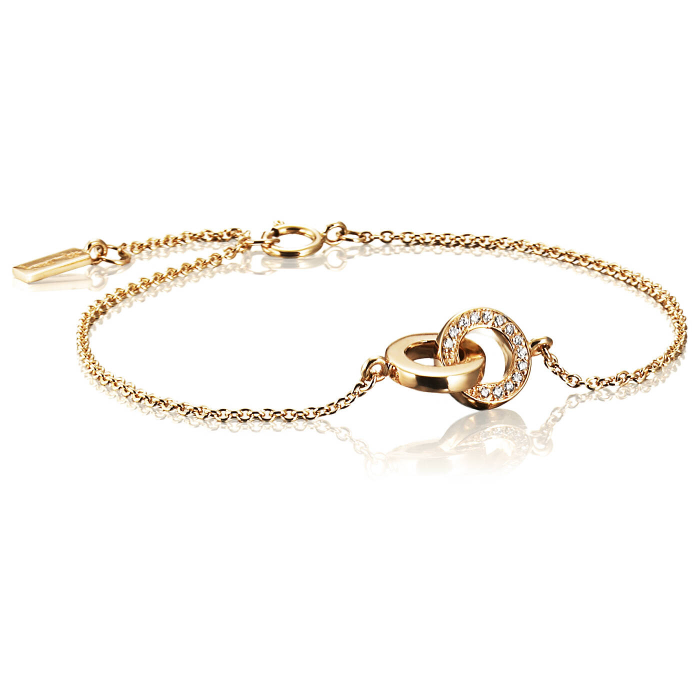 You & Me Armbånd Guld 15-19 cm