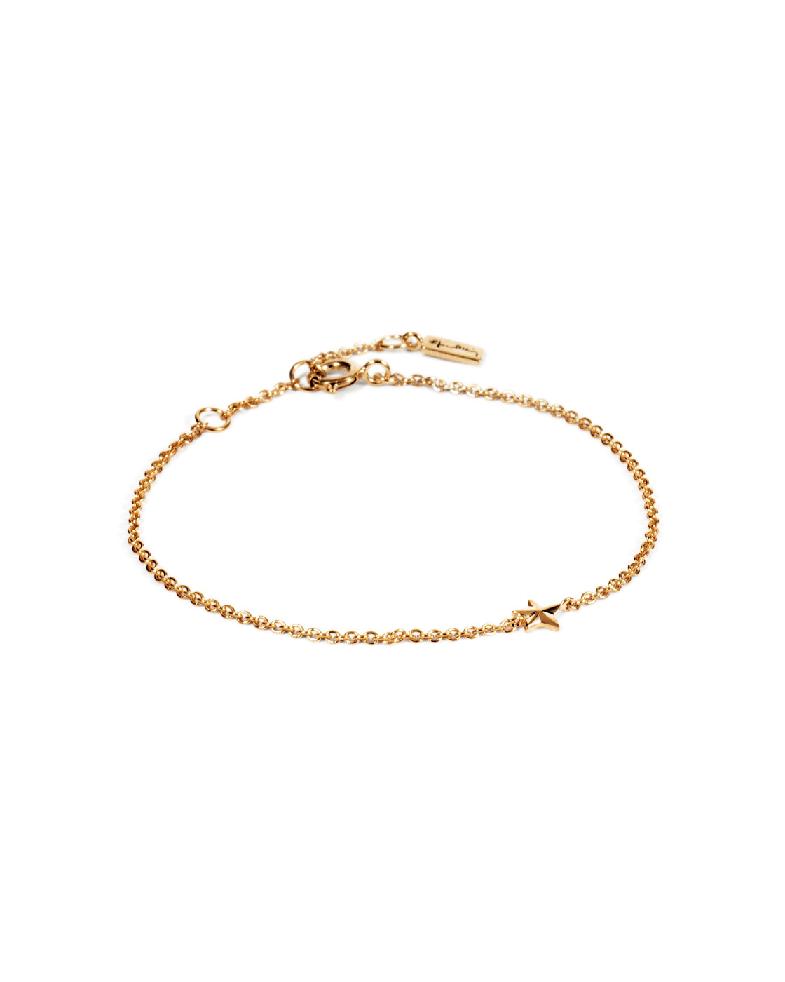 Micro catch a falling star Bracelet Gold