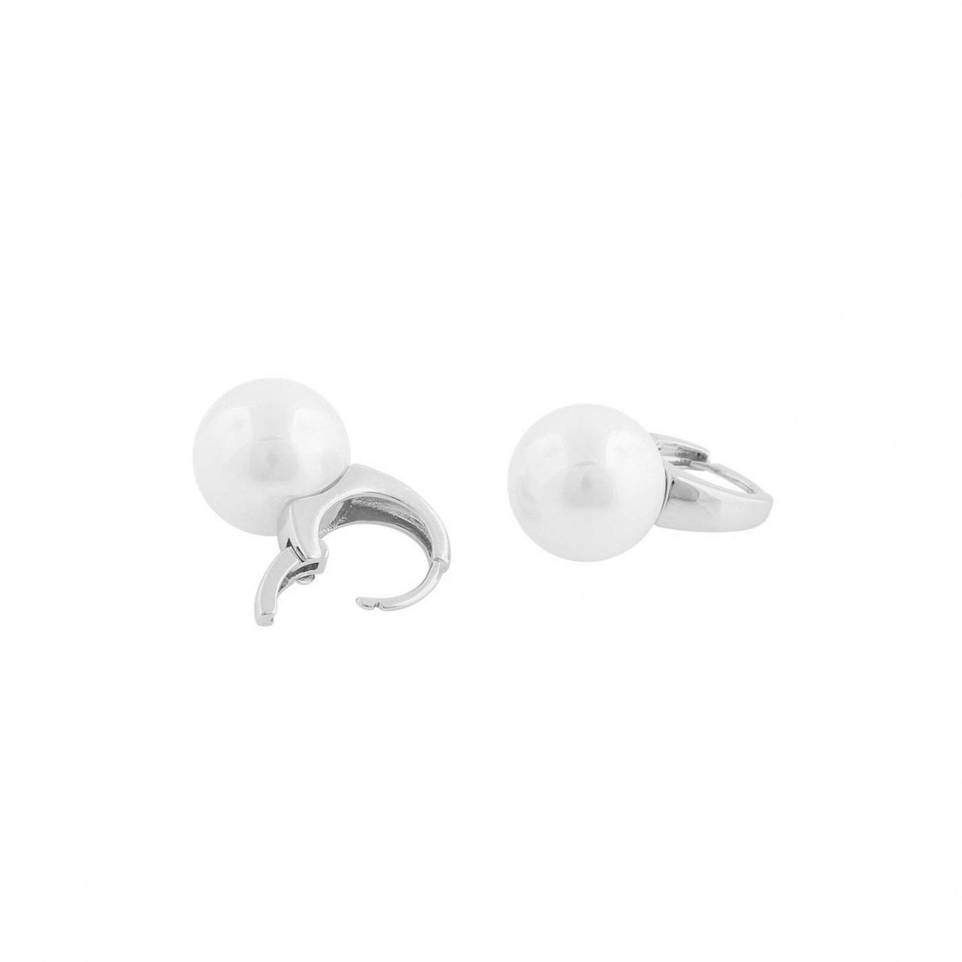 Jackie short Earrings Silver