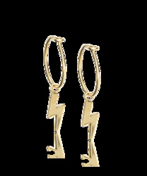 GT Ear Ring 14 mm, Pendant Flash 11 mm