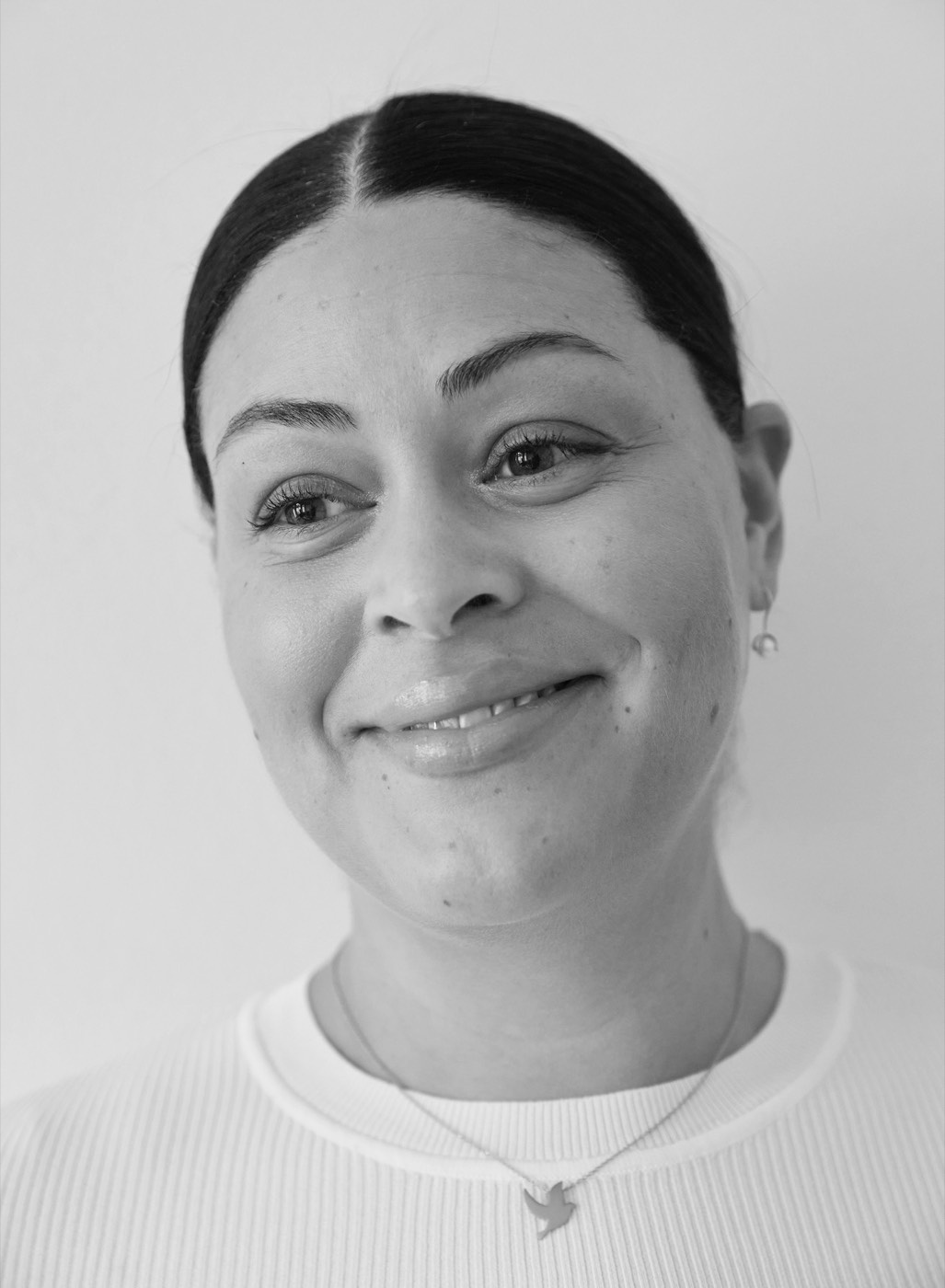 Peace neck Sølv 40-45 cm