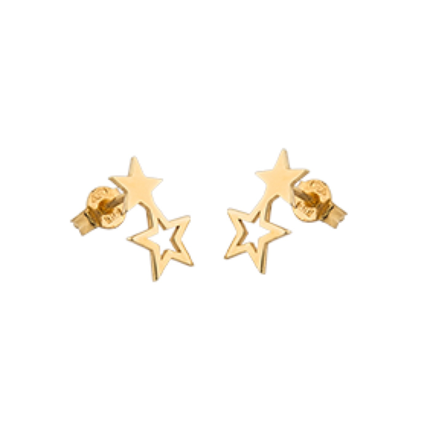 Double star Ørering Guld