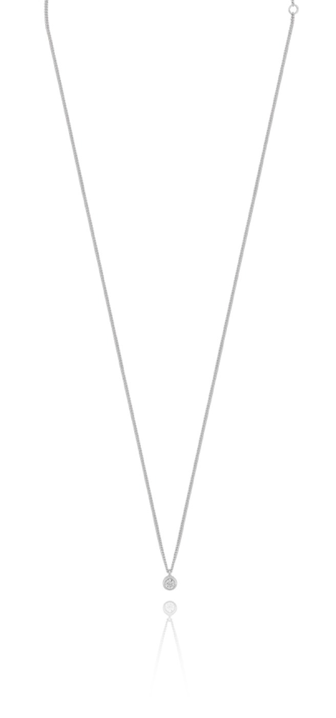 Brilliant Halskæde Sølv 40-45 cm