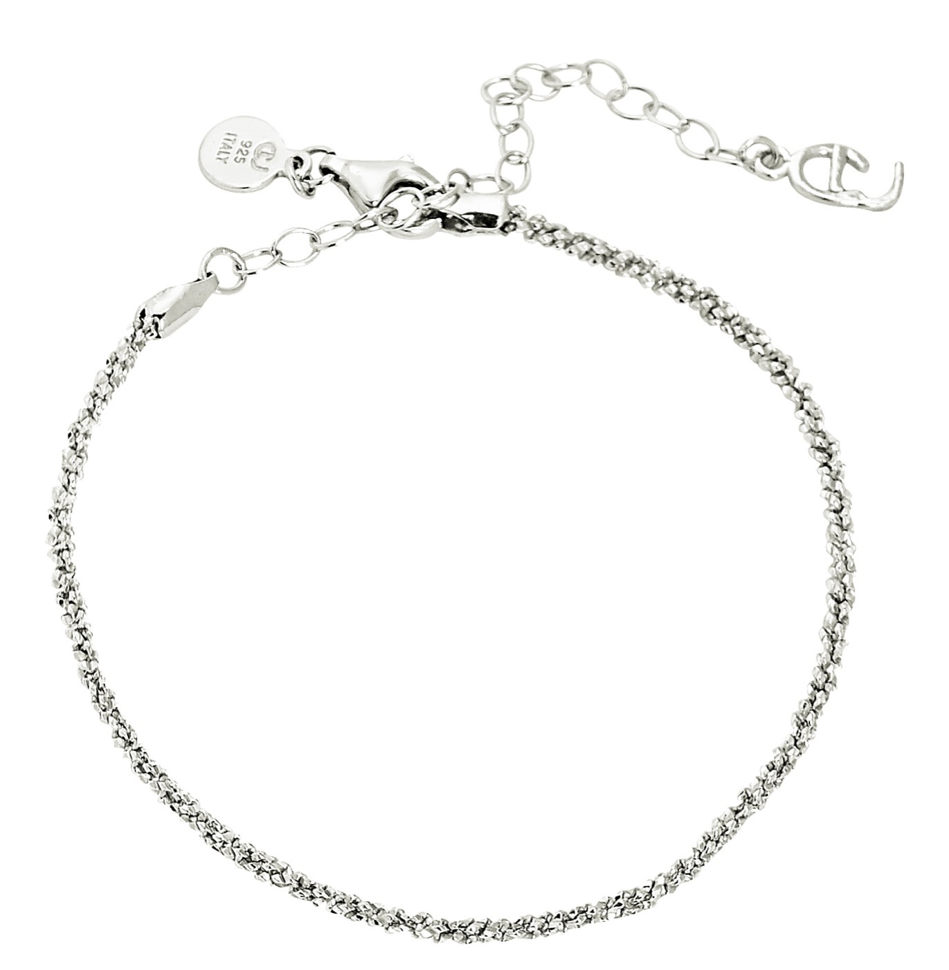 Roof plain brace Armbånd Sølv