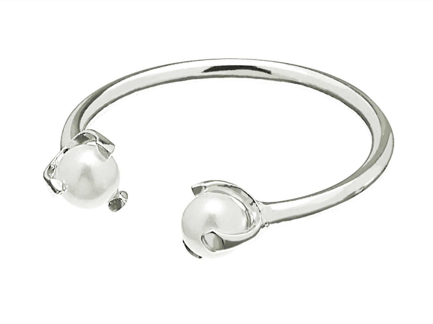 Pearl small ring ONE SIZE Sølv