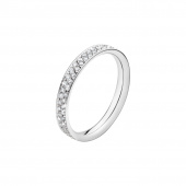 MAGIC Ring Diamant PAVE 0.44 ct Hvidguld