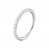 AURORA Ring Diamant 0.41 ct Hvidguld