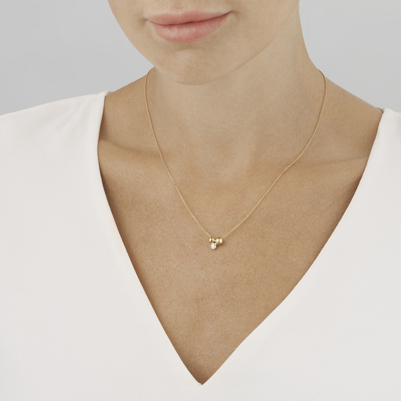 MOONLIGHT GRAPES Vedhæng Guld Diamant 0.07 CT