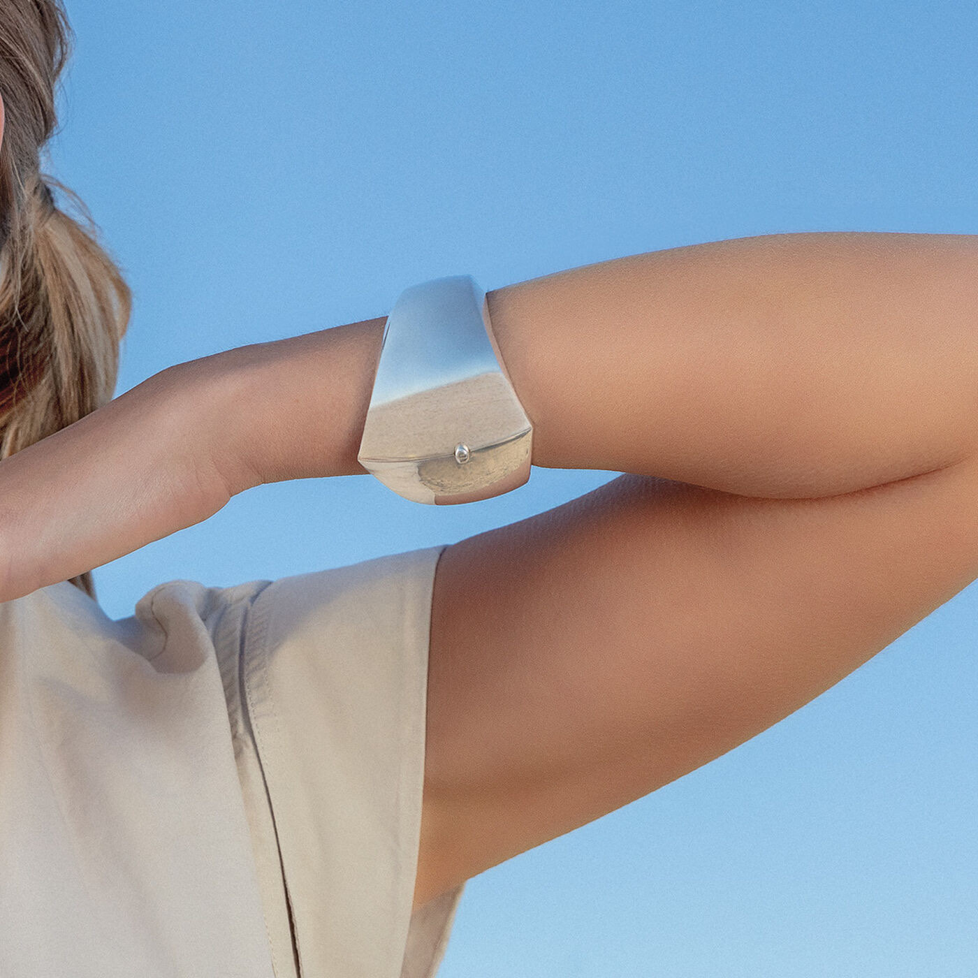 NANNA DITZEL BANGLE Armbånd Sølv