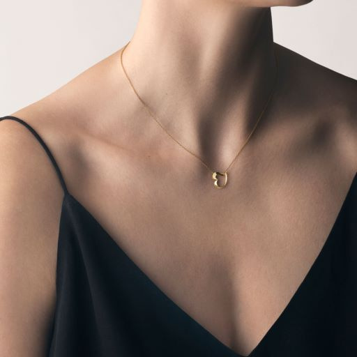 HEART PENDANT Vedhæng/Halskæde (Guld)