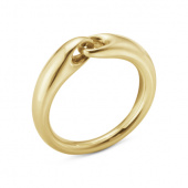 REFLECT SMALL LINK Ring Guld