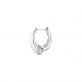 REFLECT SMALL Earring (1pcs) Sølv