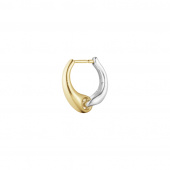 REFLECT SMALL Earring (1pcs) Sølv Gold