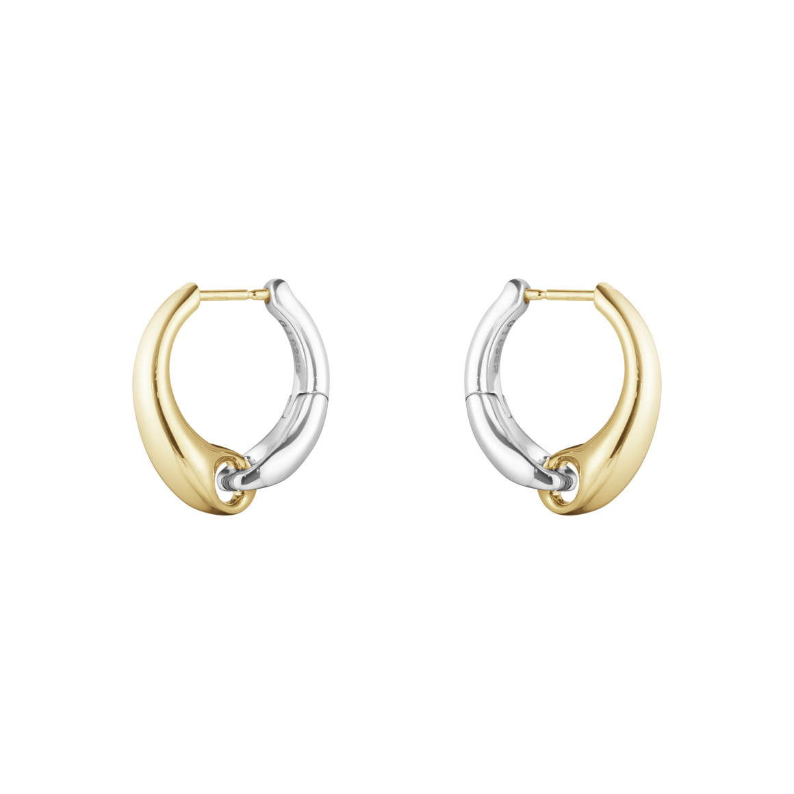 REFLECT LARGE Earring Sølv Gold