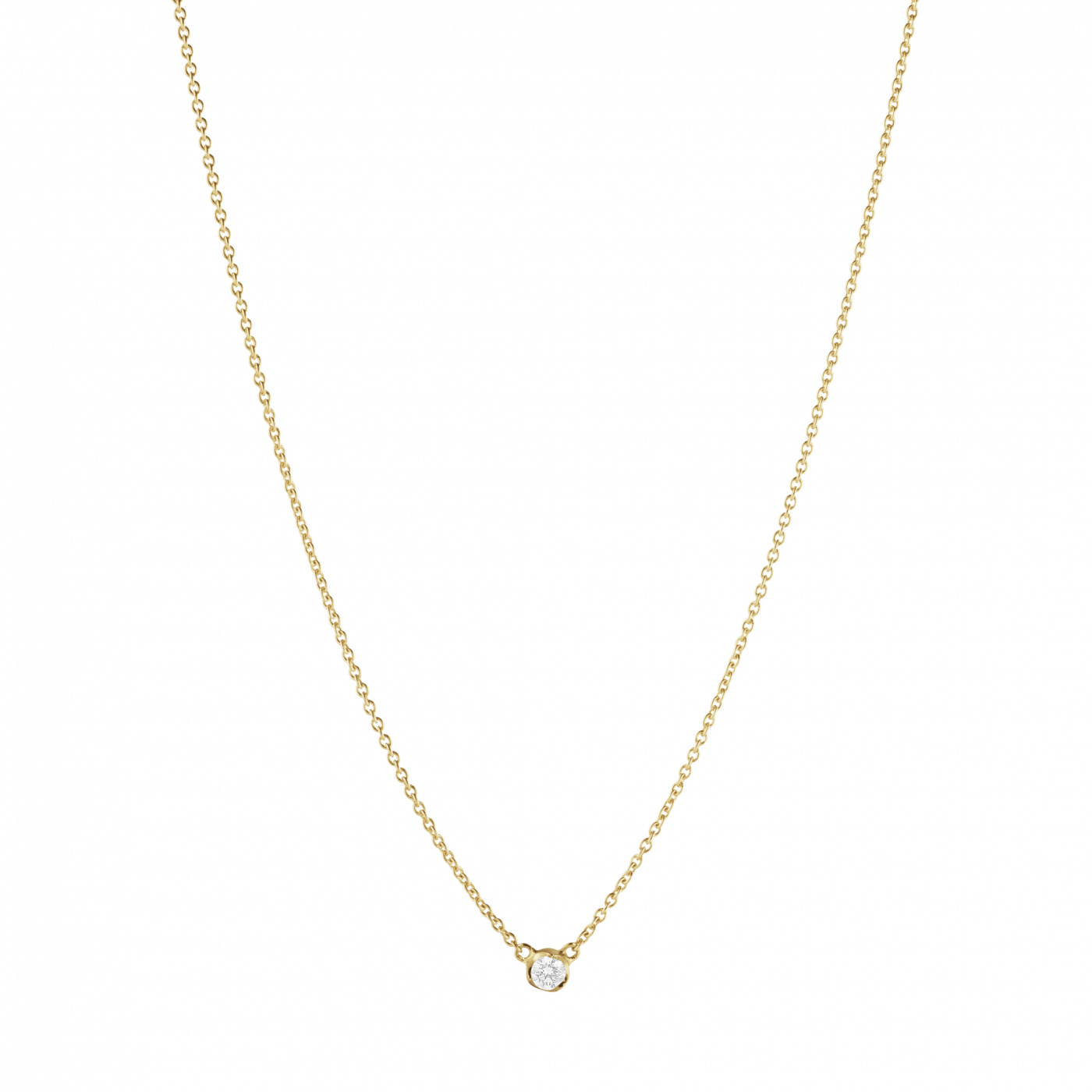 GJ SIGNATURE SOLITAIRE Pendant/Halskæde DIAMOND 0.05 CT