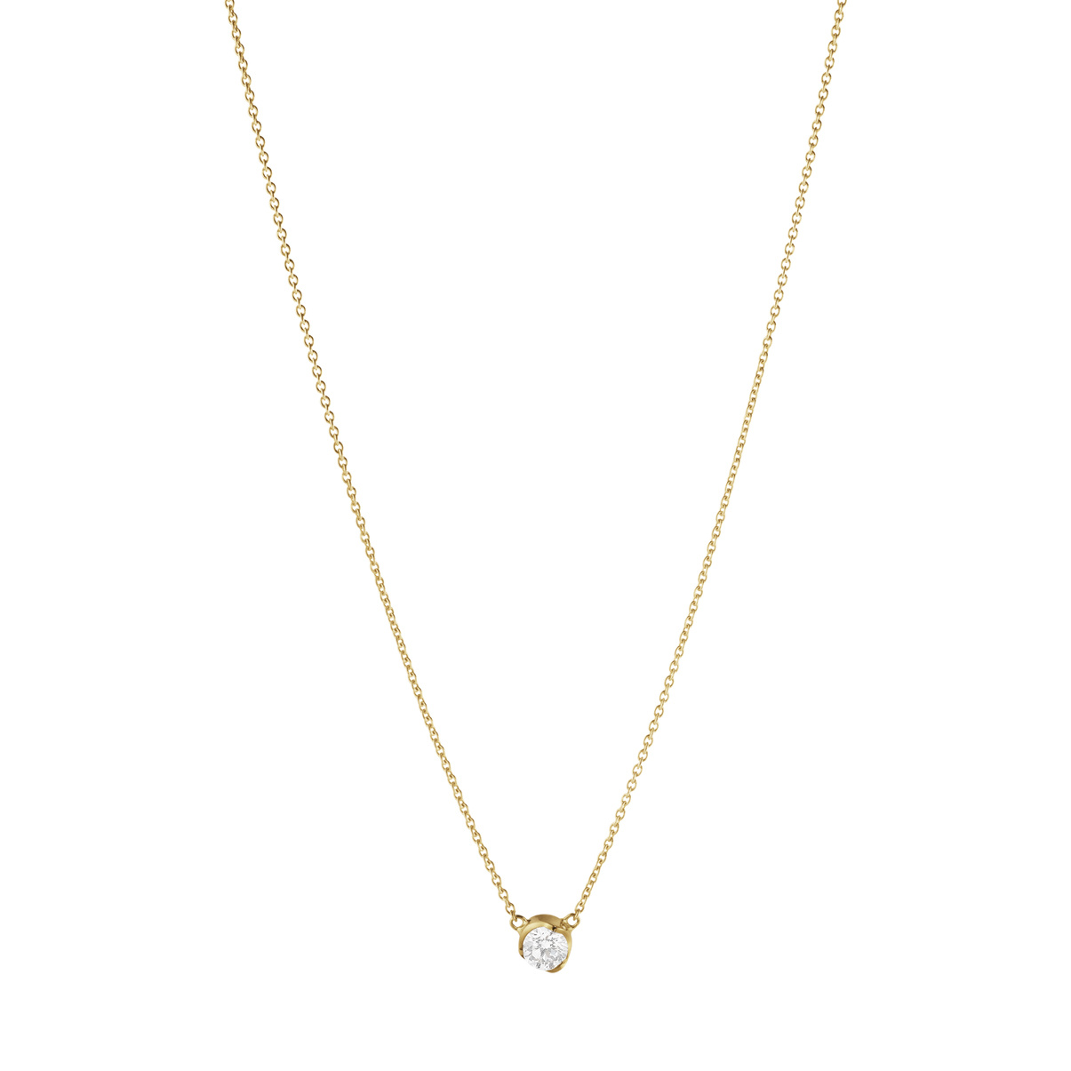 GJ SIGNATURE SOLITAIRE Pendant/Halskæde DIAMOND 0.20 CT