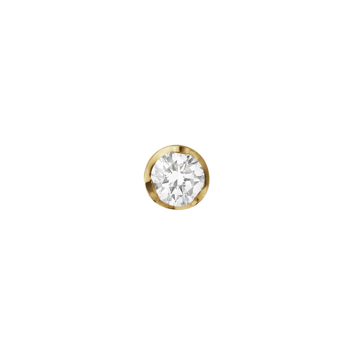 GJ SIGNATURE SOLITAIRE Stud/Ørering DIAMOND 0.10 CT