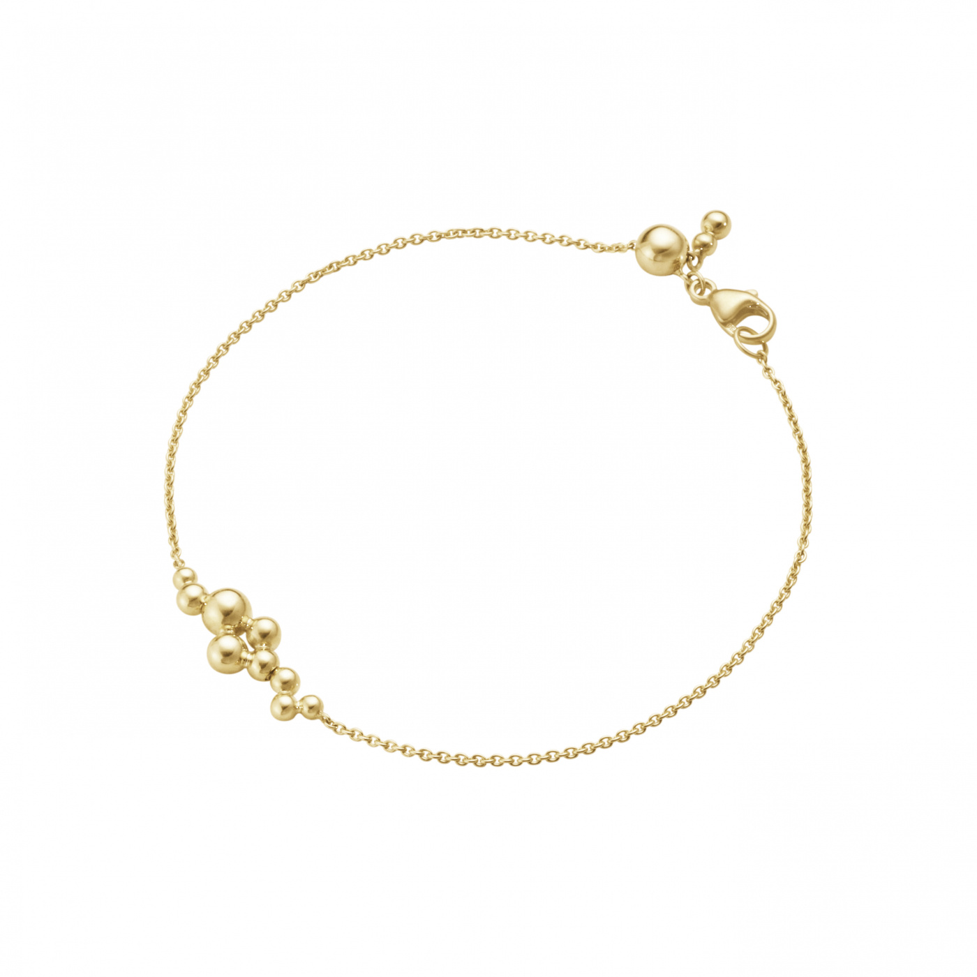 GRAPE CHAIN BRACELET GULD 18 CM