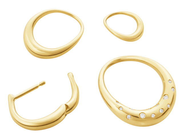 Offspring Earrings Gold 0,08ct