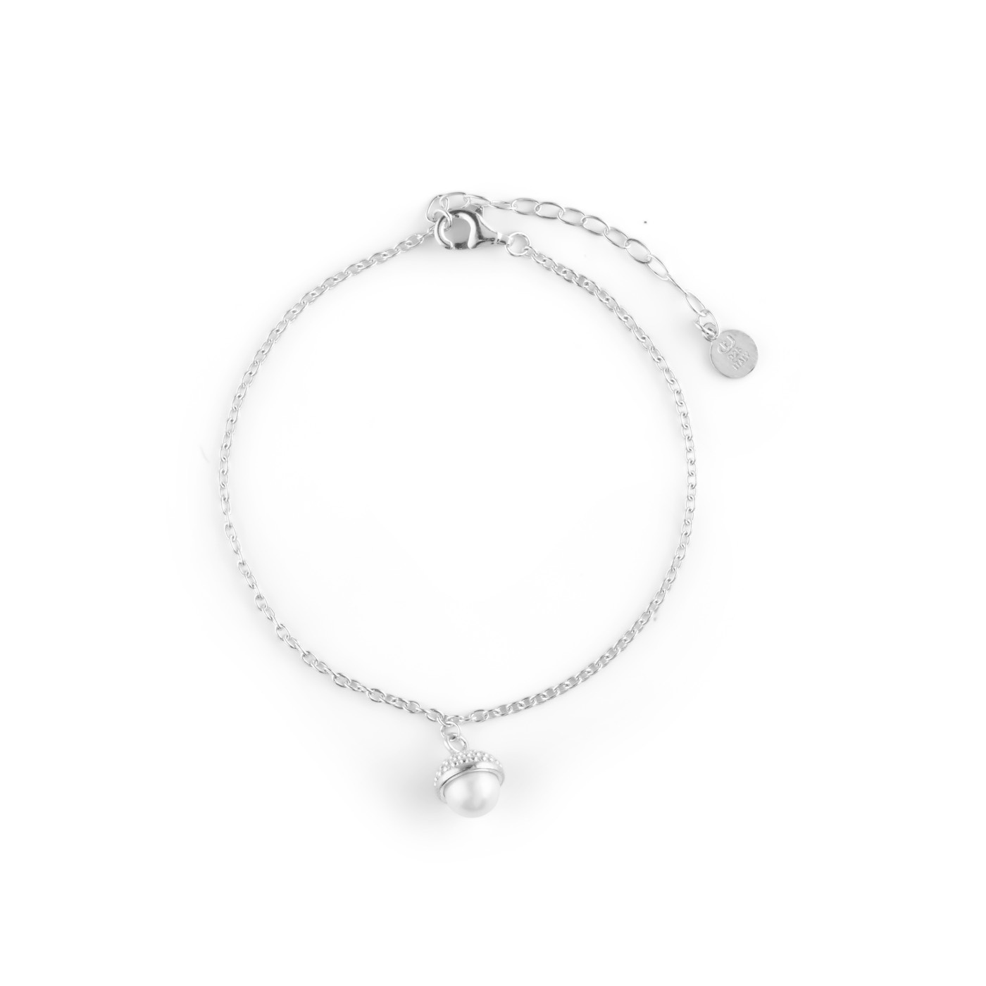Pearl bubble brace Armbånd Sølv
