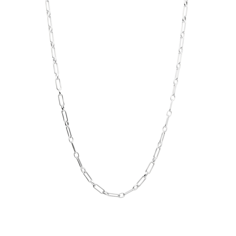 Globe clip neck Sølv 90-95 cm