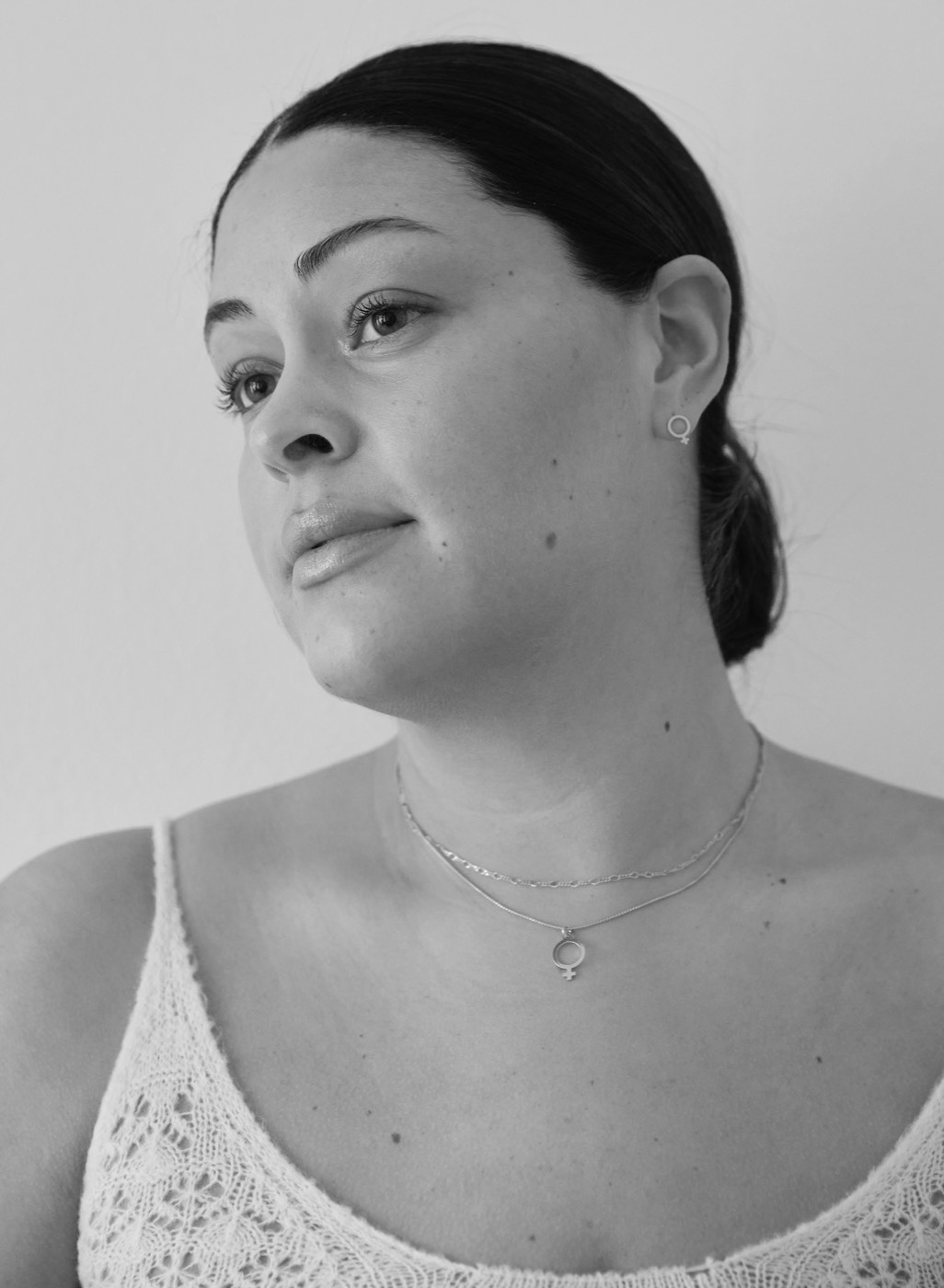 Figaro neck Sølv 40-45 cm