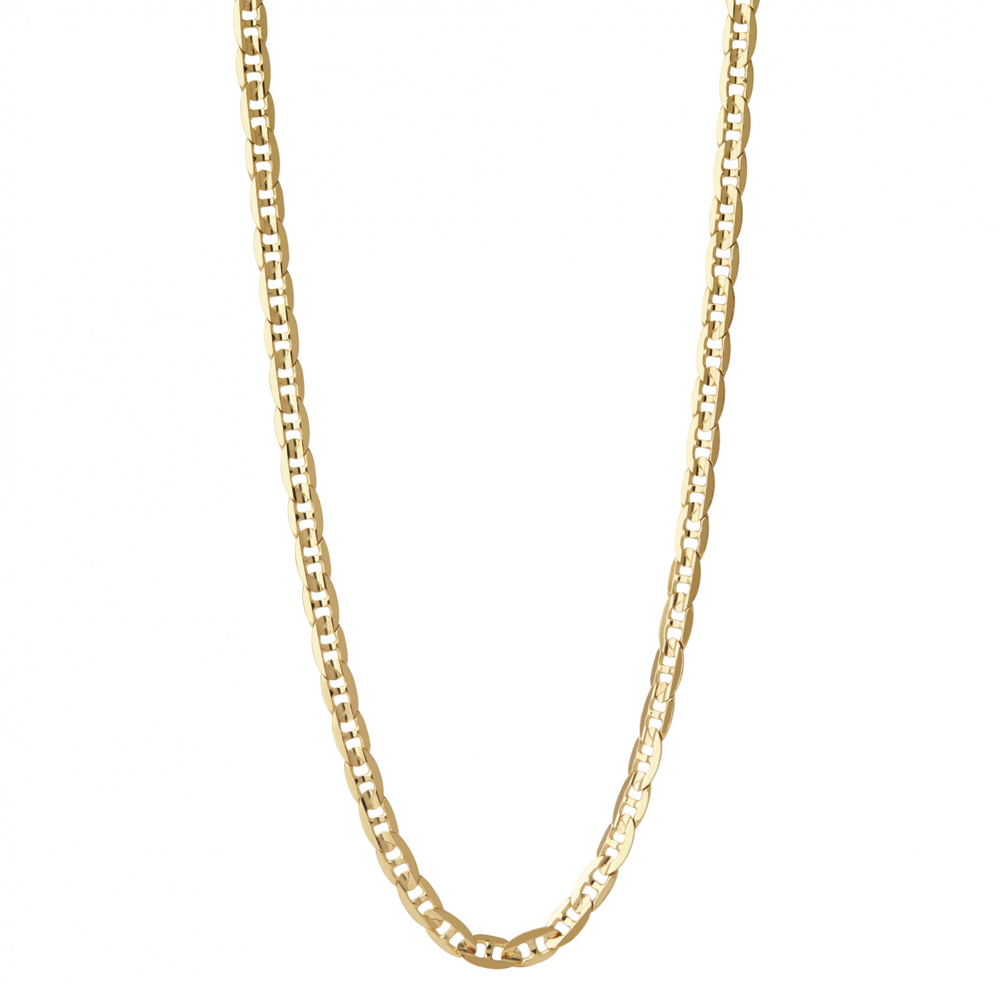 Carlo Necklace 50 Goldplated Silver (One)