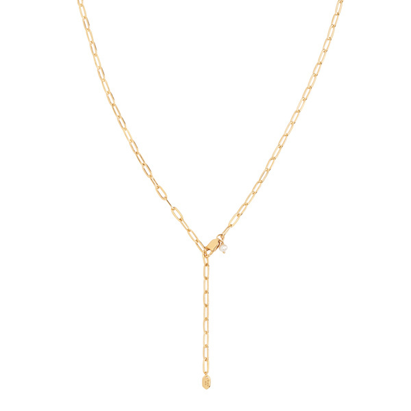 Gemma Necklace Goldplated Silver