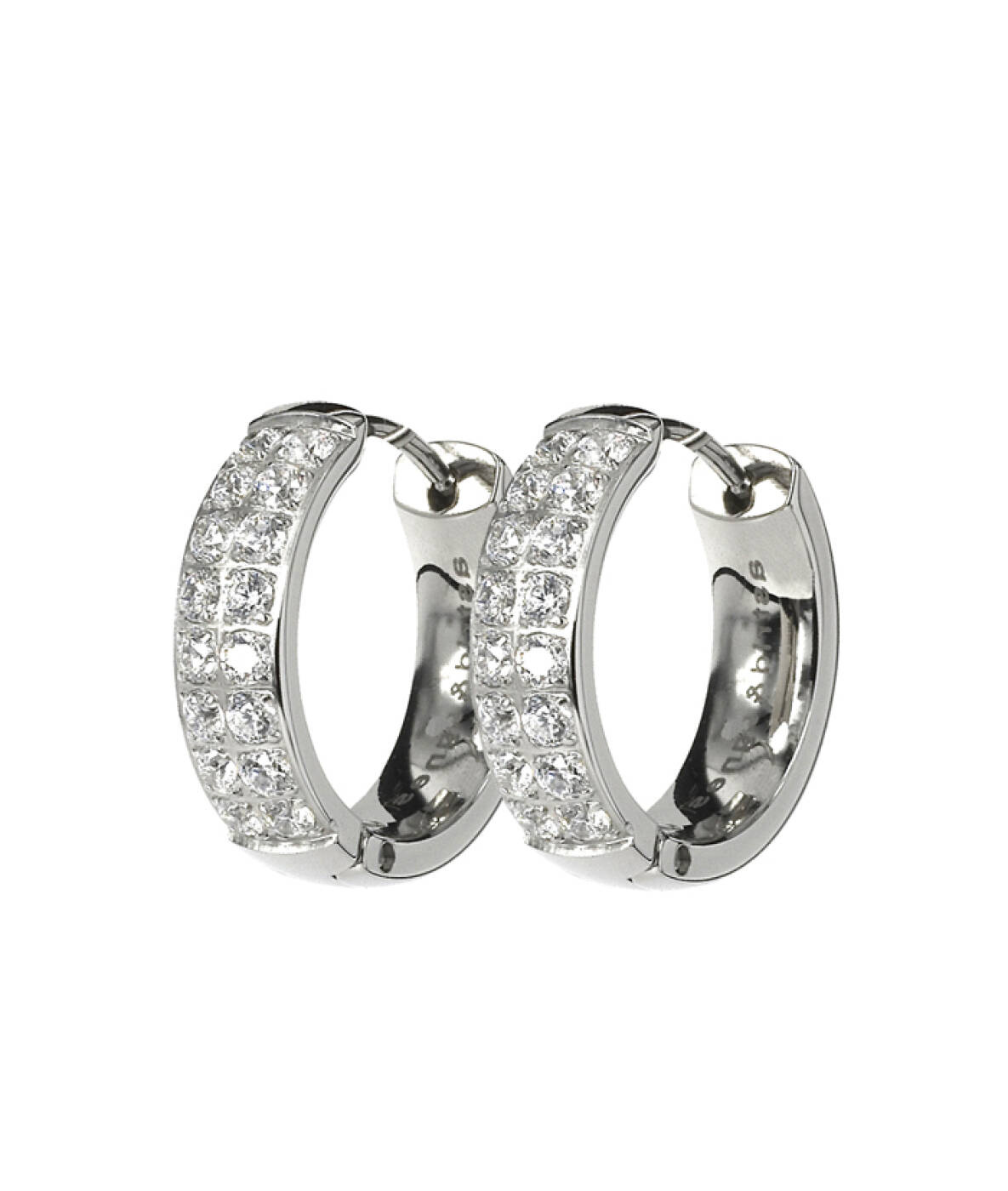 CLARISSA Øreringe Stål