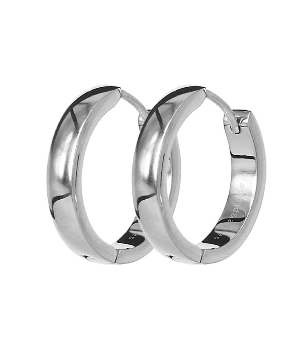 KLARA 20 mm Øreringe Stål