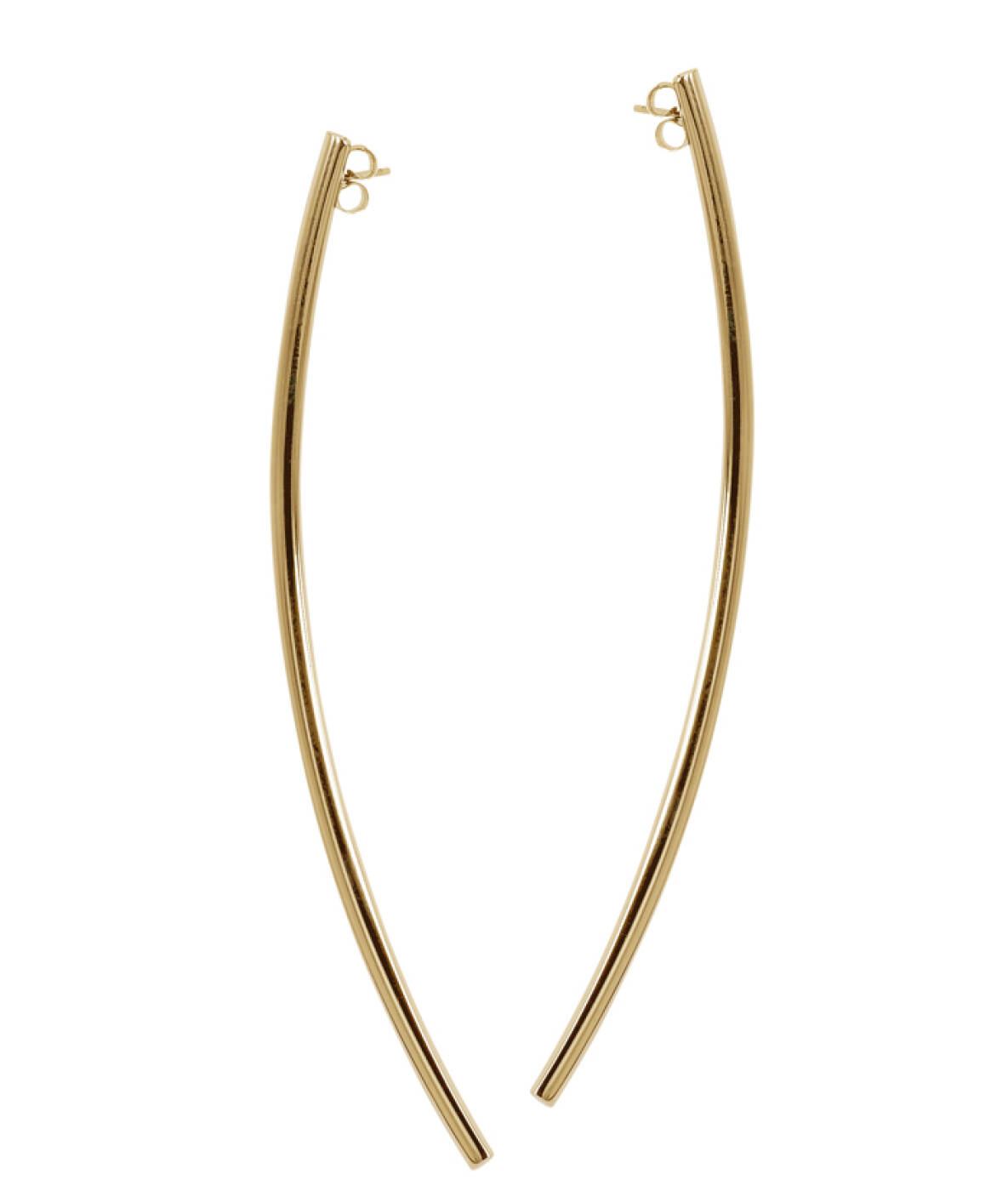 KAJSA Long Øreringe Guld