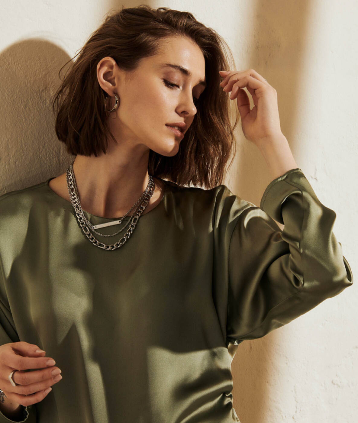 KLARA Wide 30mm Øreringe Stål